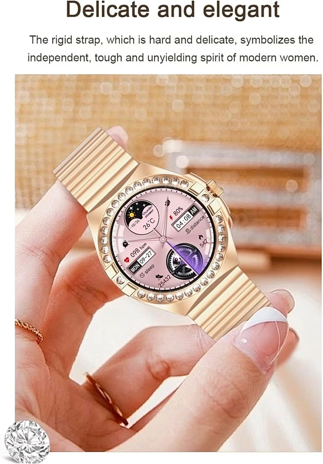 LG76 Mini Smart Watch for Women